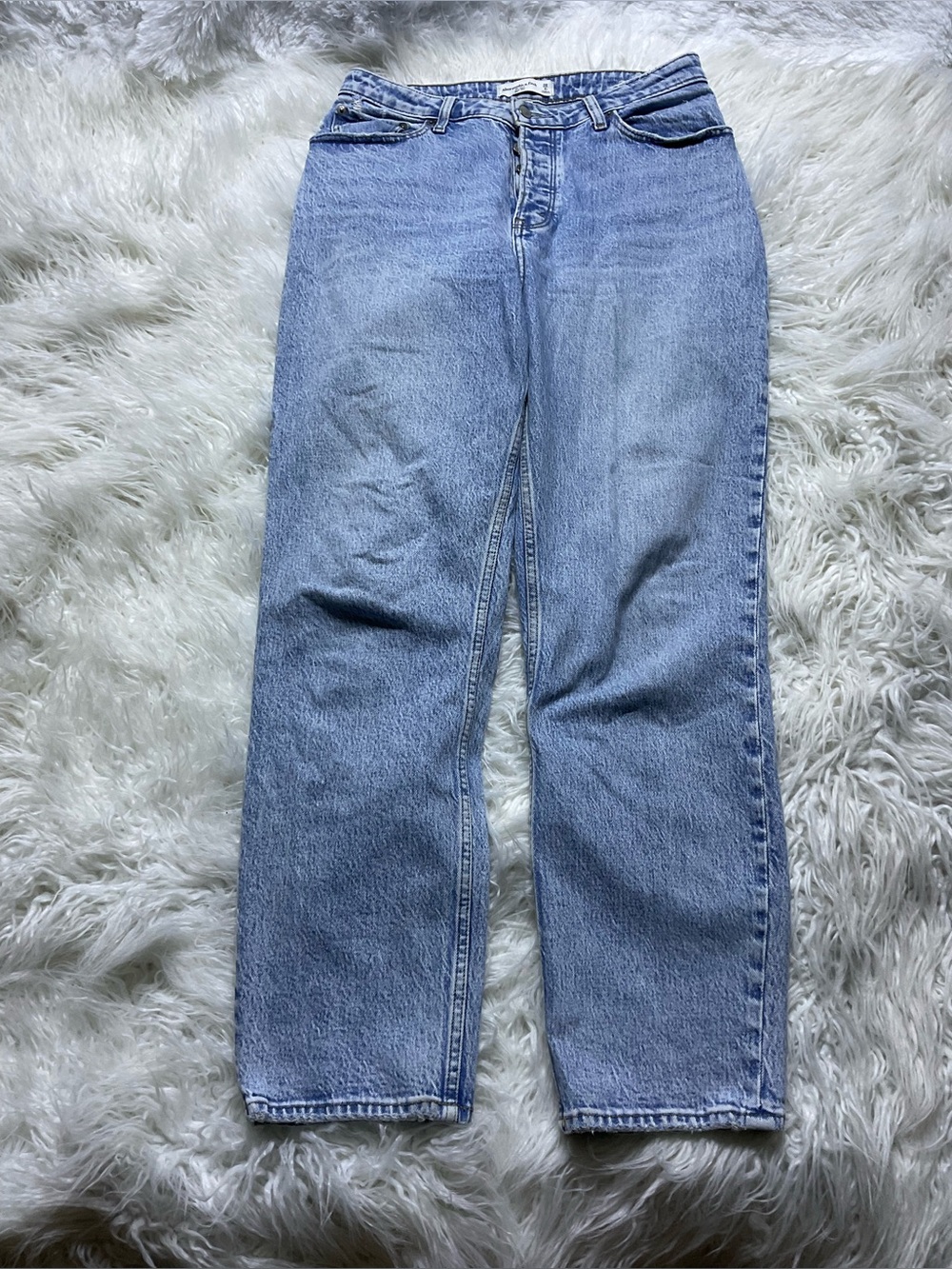 Abercrombie Curve Love The Dad High Rise Jeans